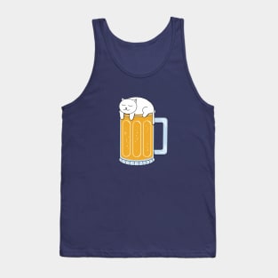 Cat Beer Tank Top